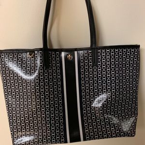Tory Burch Gemini Link Canvas Tote